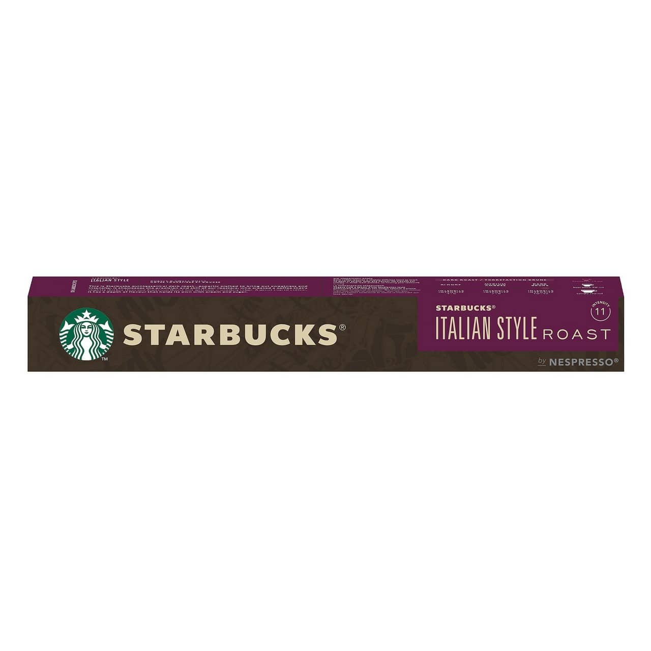 10 Italian Style Roast Starbucks Nespresso INT 11