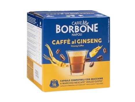 16 Caffè al Ginseng Borbone Dolce Gusto