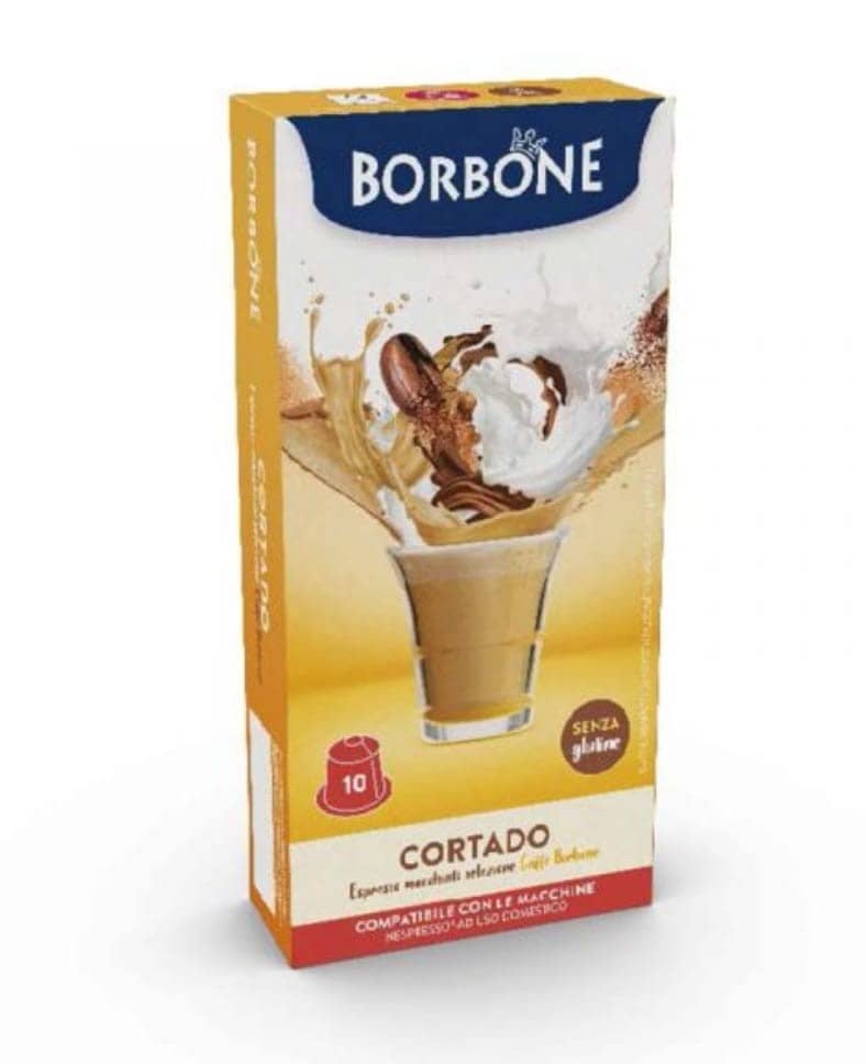 10 Cortado Borbone Nespresso