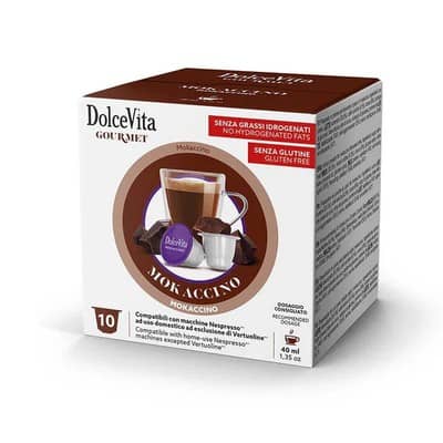 10 Mokaccino Nespresso DolceVita
