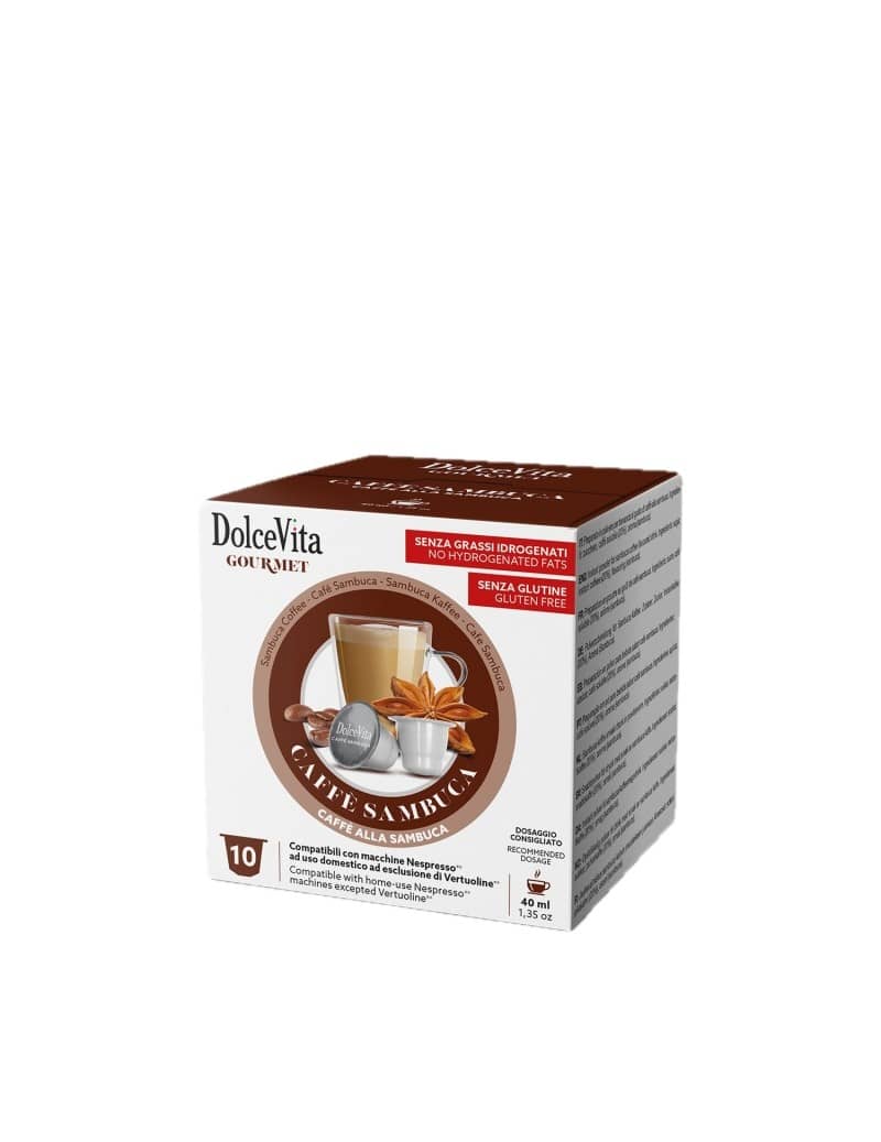10 Sambuca Nespresso DolceVita