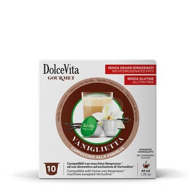 10 Vaniglietta  Nespresso DolceVita