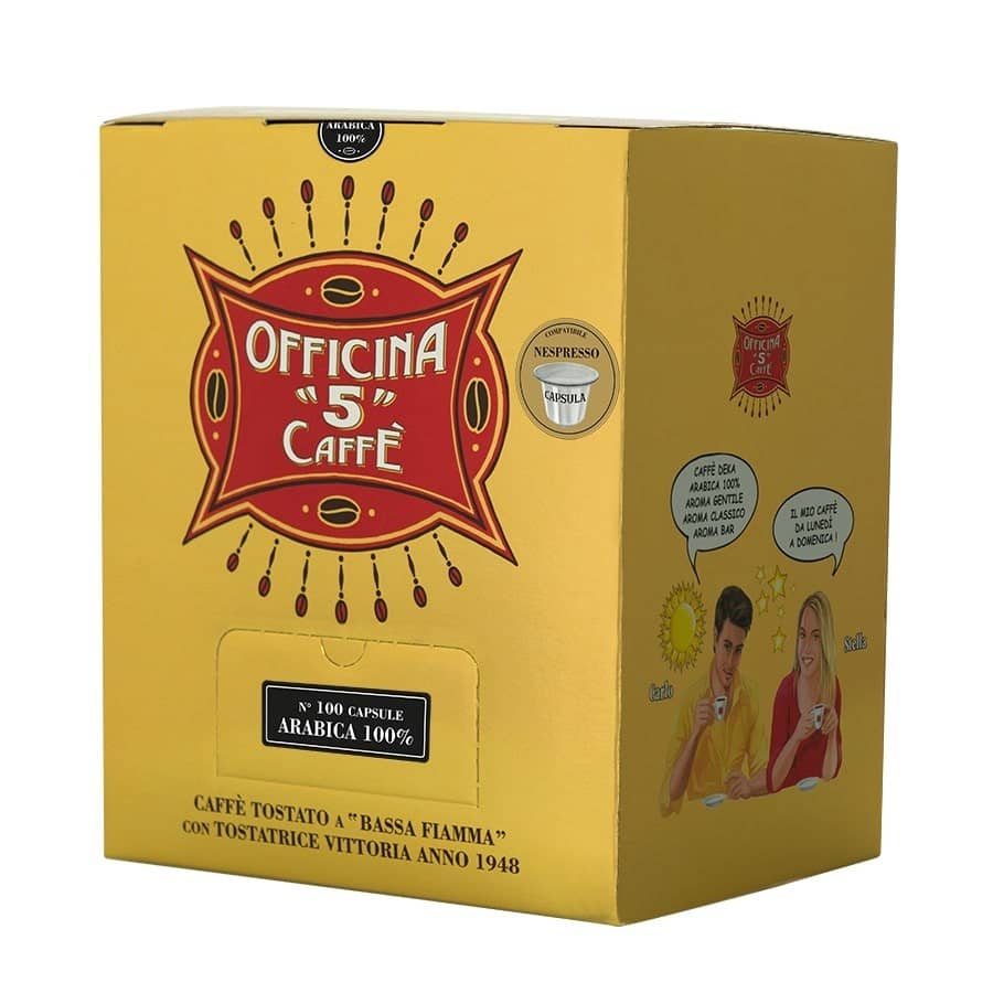 100 Arabica 100% Officina 5 Caffè Nespresso