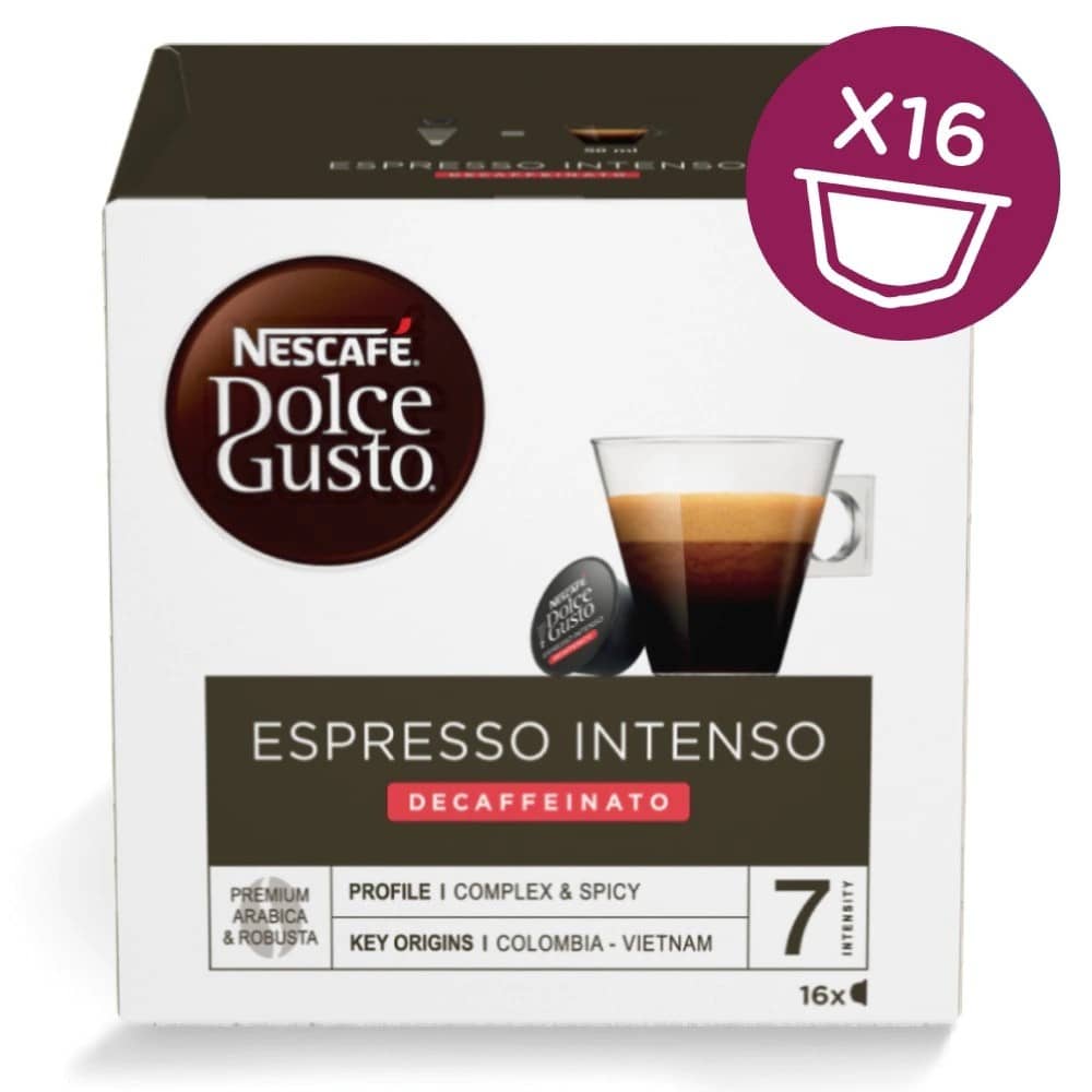 16 Espresso Intenso Decaffeinato Nestlè Dolce Gust o