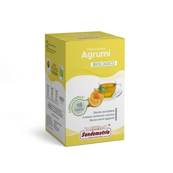 18 Agrumi Bio Sandemetrio Cialde 44mm