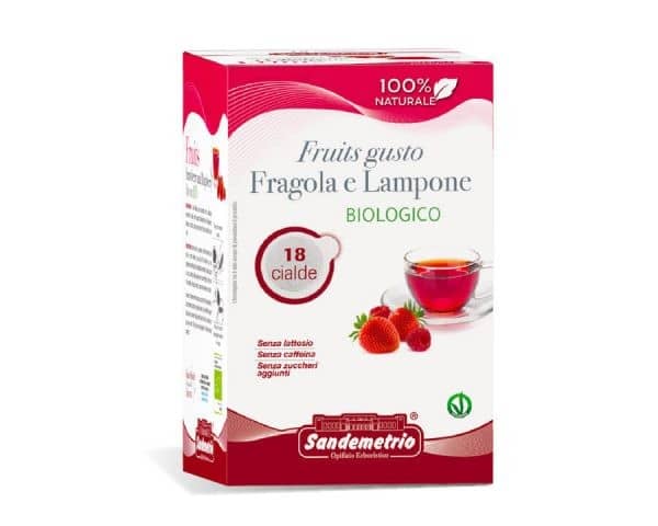 18 Fragola e Lampone Sandemetrio Cialde 44mm