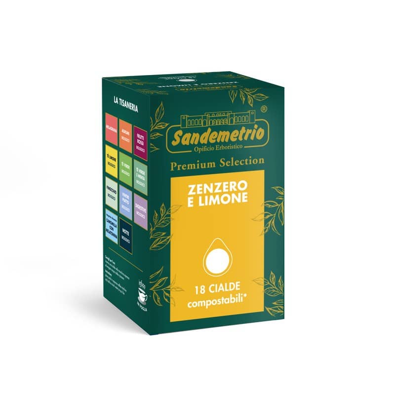18 Zenzero e Limone Sandemetrio Cialde 44mm