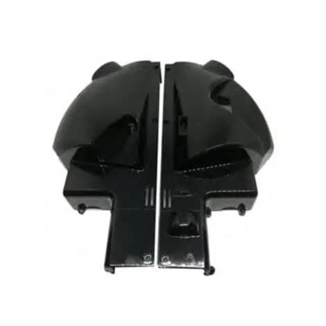 Coppia Scocca Frog Nero Lucido