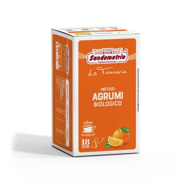 18 Filtro monodose Infuso Agrumi Biologico Sandeme trio