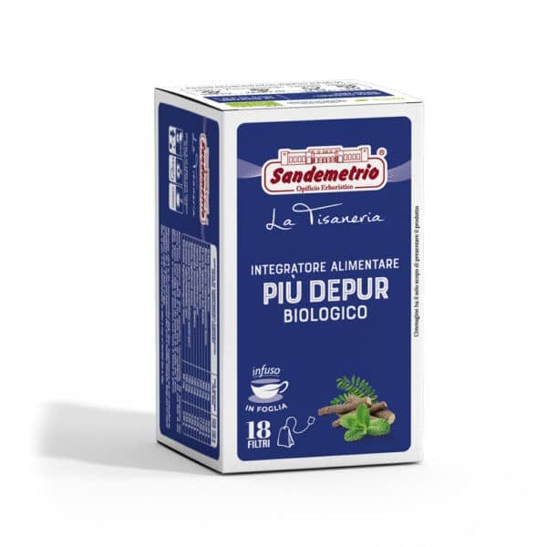 18 Filtro Monodose Infuso Erbe + Depur Bio (Integr atore Alimentare) Sandemetrio