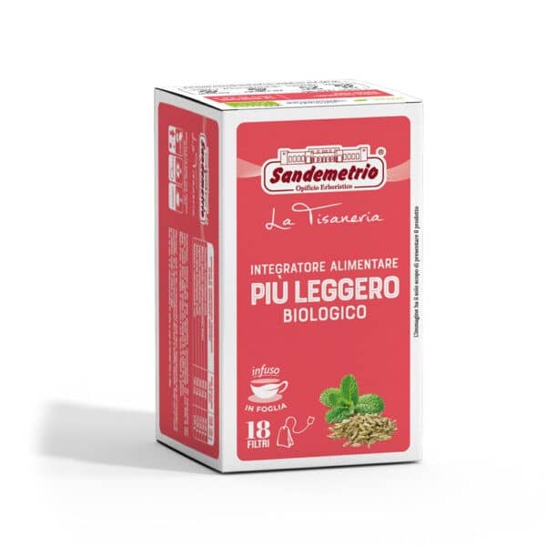 18 Filtro Monodose Infuso Erbe + Leggero Bio (Inte gratore Alimentare) Sandemetrio