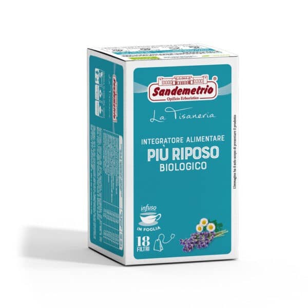 18 Filtro Monodose Infuso Erbe + Riposo Bio (Integ ratore Alimentare) Sandemetrio