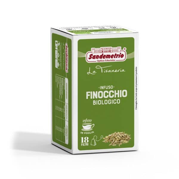 18 Filtro Monodose Infuso Erbe Finocchio Bio Sande metrio