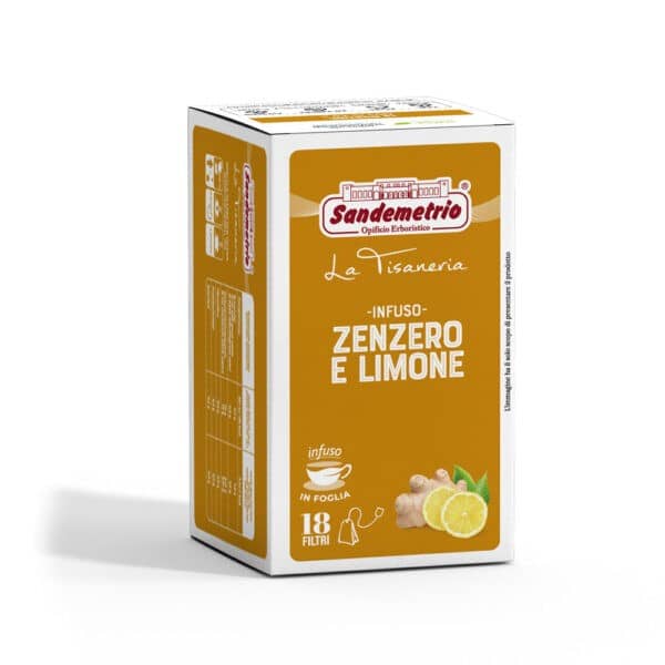 18 Filtro Monodose Infuso Zenzero e Limone Sandeme trio