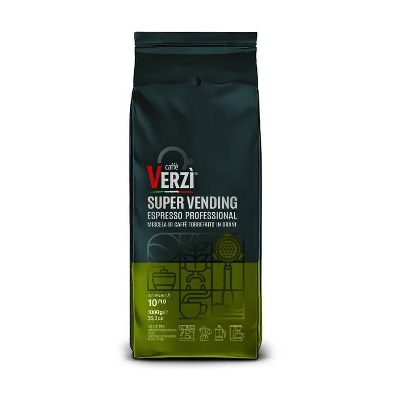 1 Caffè in Grani Super Vending 100% robusta 1000g Verzì