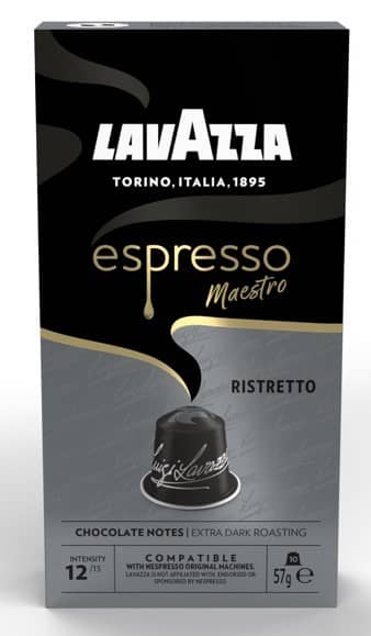 10 Lavazza Espresso Maestro Ristretto Alluminio Ne spresso