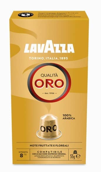 10 Lavazza Qualità Oro Alluminio Nespresso
