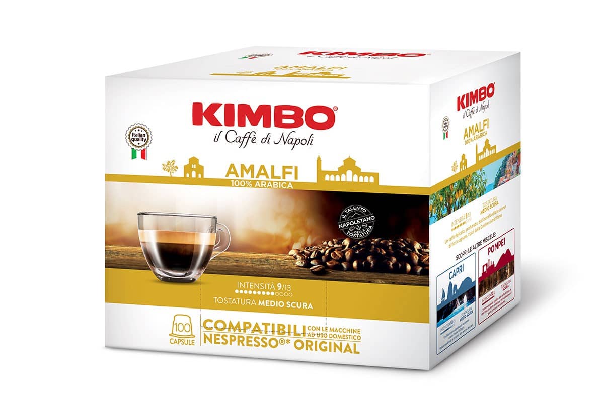 100 Amalfi Kimbo Nespresso