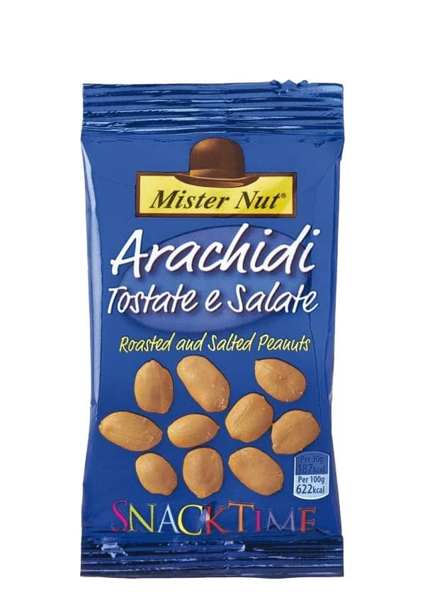 Arachidi Tostate e Salate 30 Gr. NewFactor