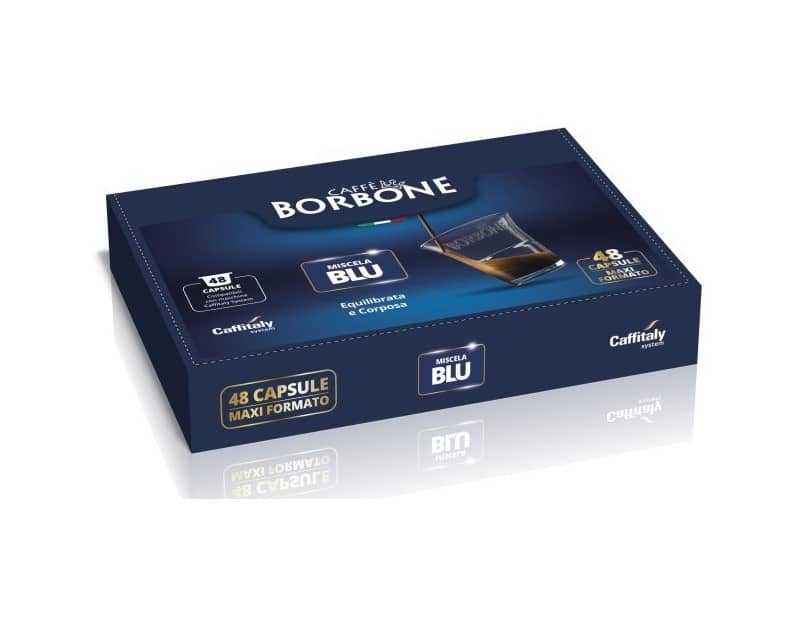 48 caps. Blu Borbone Caffitaly
