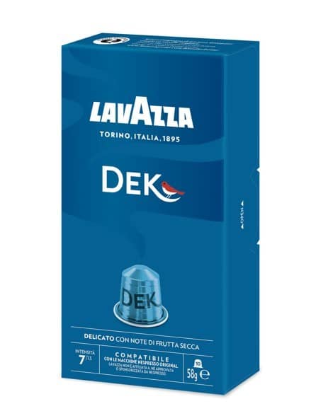10 Lavazza Decaffeinato Alluminio Nespresso