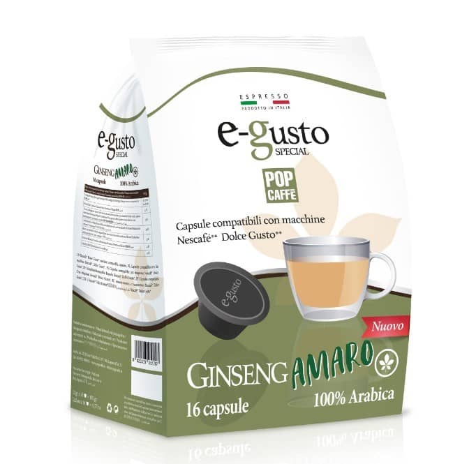 16 Ginseng Amaro Pop Dolce Gusto