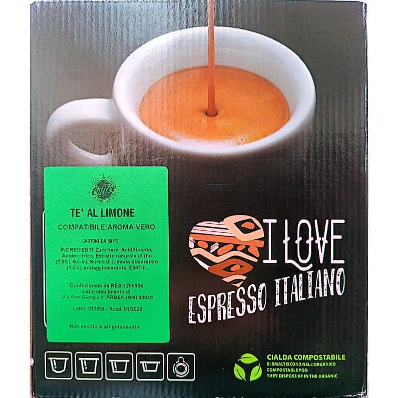 50 The al Limone Compatibile Aroma Vero