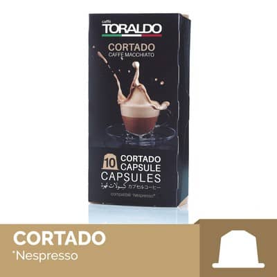 10 Cortado Toraldo Nespresso