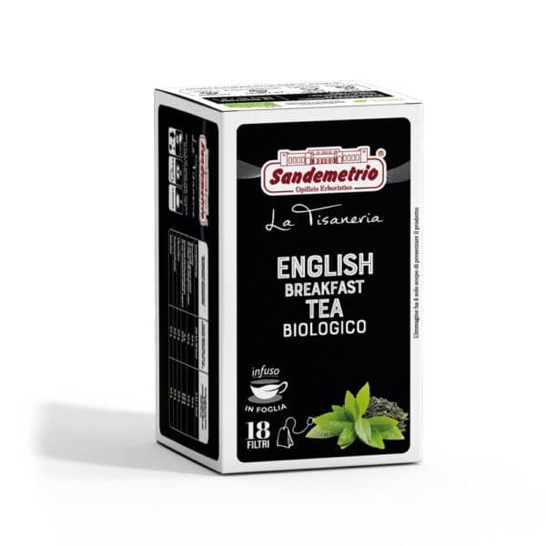 18 Filtro monodose Infuso English Breakfast Tea Sa ndemetrio