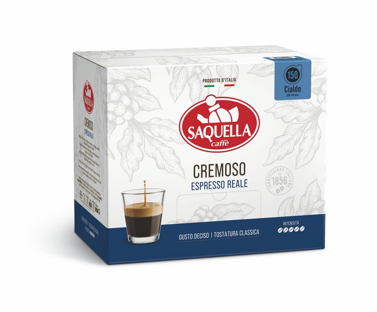 150 Cremoso Saquella Cialde ESE