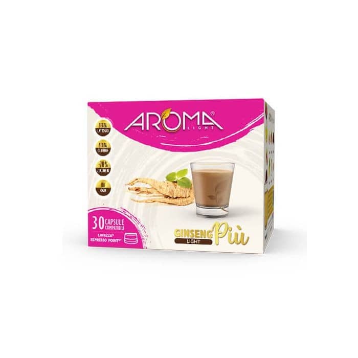 30 Ginseng LIGHT Senza Lattosio Aroma Light Point so Point