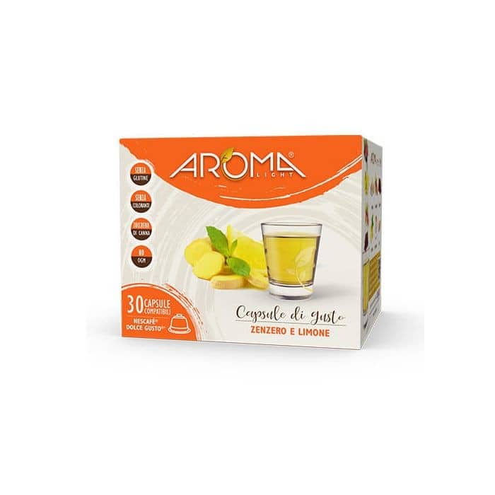 30 Zenzero e Limone Aroma Light Dolce Gusto