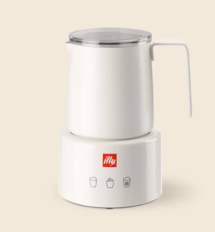 1 Montalatte elettrico Illy Milk Frother touch Bianco