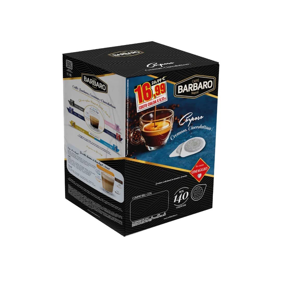 140 Caffè Nera Barbaro Cialde 44mm