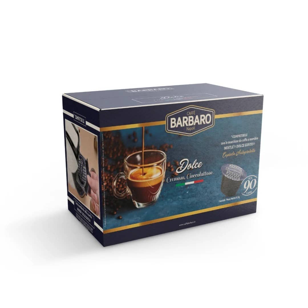 90 Cremoso Rosa Barbaro Dolce Gusto