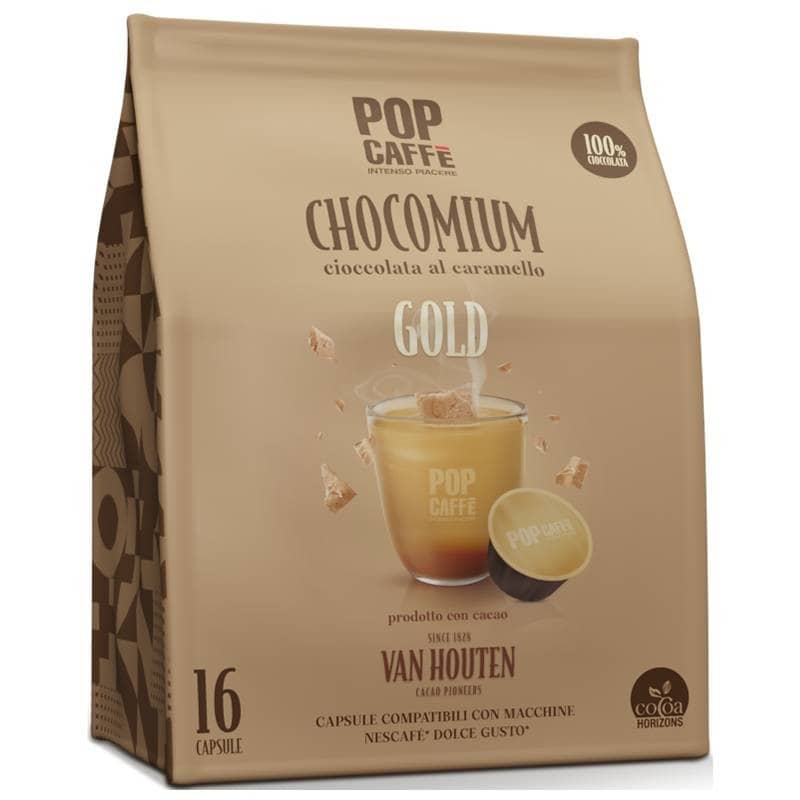 16 Chocomium Gold Pop Dolce Gusto