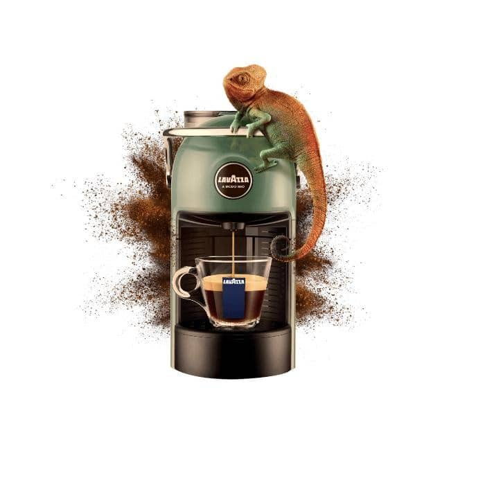 1 Macchina Caffè Jolie Evo Verde Lavazza a Modo Mi o