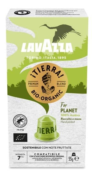 10 Lavazza Tierra Bio For Planet Alluminio Nespres so