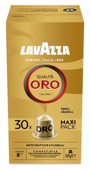 30 Lavazza Qualità Oro Alluminio Nespresso