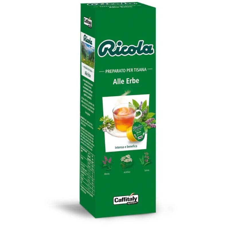 10 Ricola Tisana alle Erbe Svizzere Caffitaly