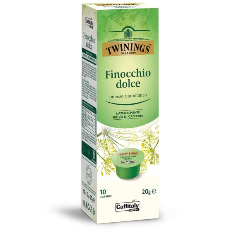 10 Twinings Finocchio Dolce Infuso Caffitaly