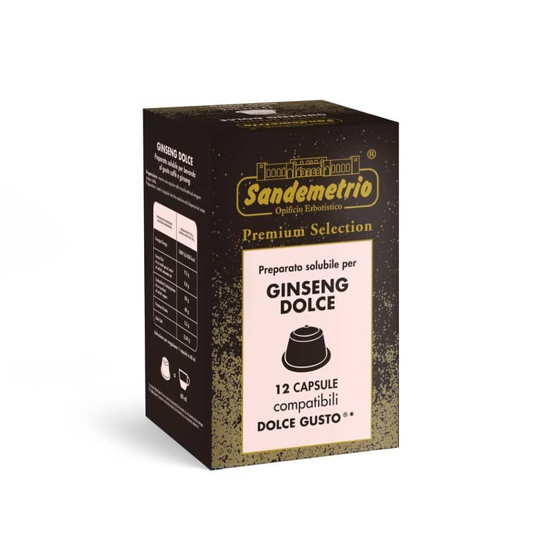 12 Ginseng Dolce Sandemetrio Dolce Gusto