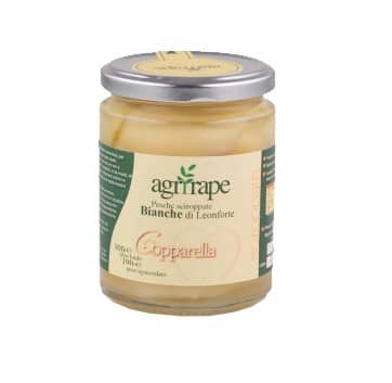 300g Pesche Bianche Sciroppate di Leonforte IGP Ag rirape