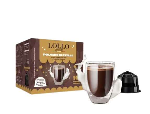 10 Cappuccino e Biscotto al Cacao Lollo Dolce Guso