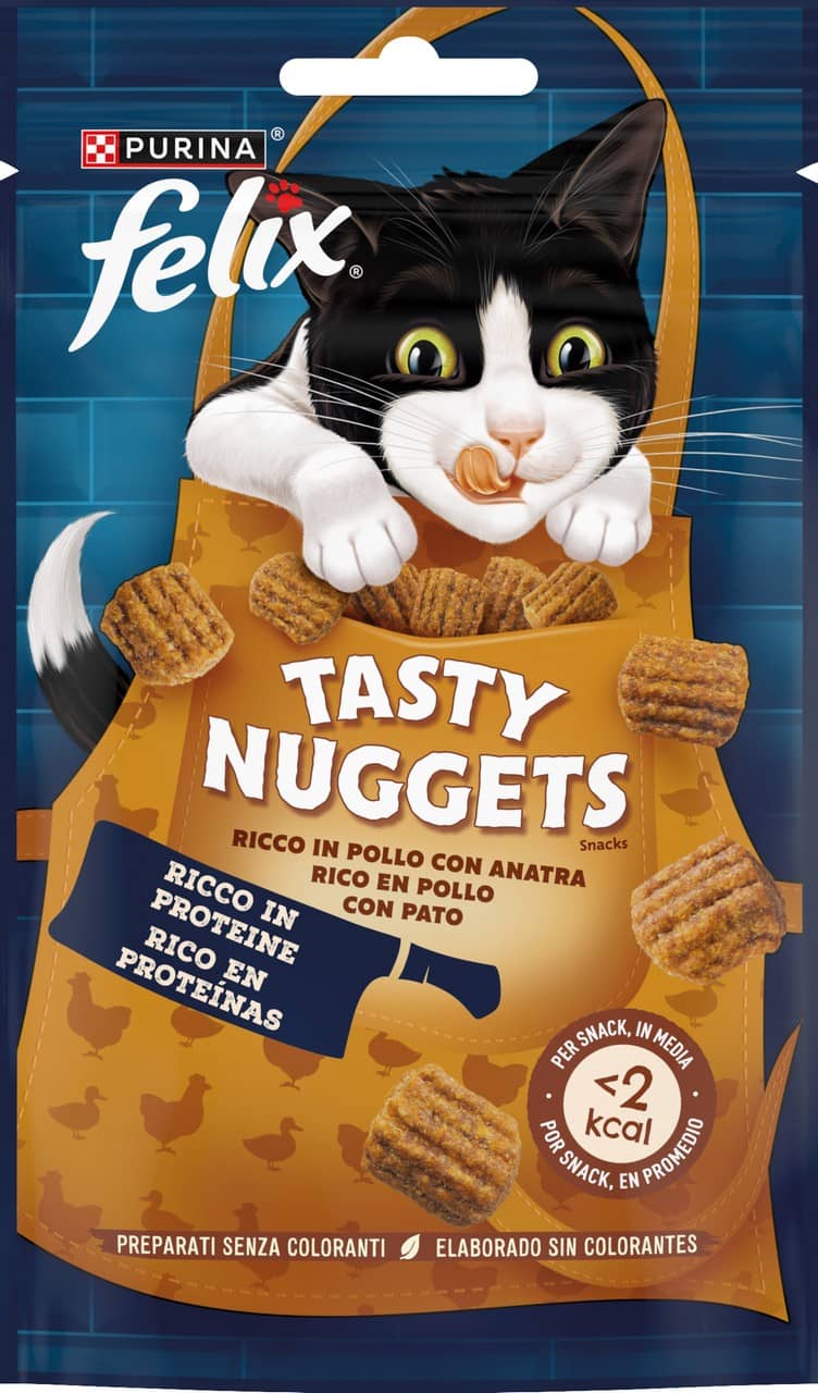 Felix Tasty Nuggets 50g Pollo e Anatra