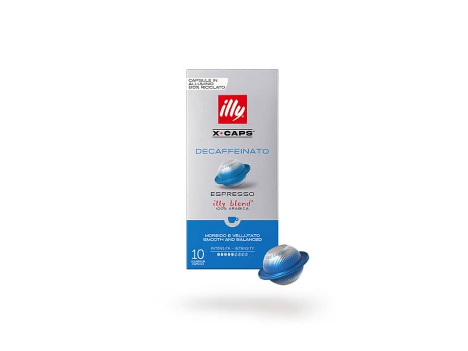 10 X-Caps Decaffeinato Illy