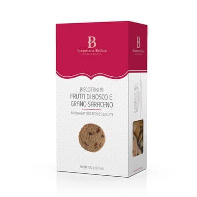 Biscotti 150g - Frutti di Bosco e Grano Saraceno