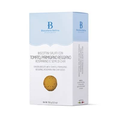 Biscotti 150g -   Tomato e Semi di Chia