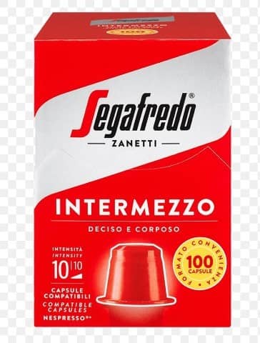 100 Caffè Intermezzo Nespresso Segafredo Deciso e Corposo