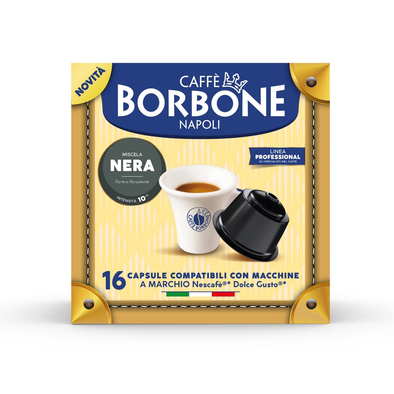 16 Nera Borbone Dolce Gusto, immagine 1